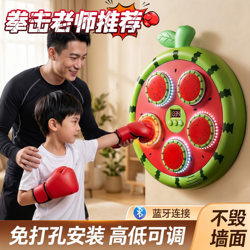 Children's Day Gift: Smart Music Boxing Machine, Home Music Wall Target, Indoor Fitness Training Equipment for Boys