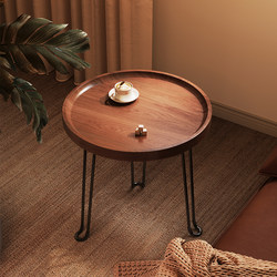 Coffee Table for Living Room, Foldable Small Table, Sofa Side Table, Corner Table, Balcony Tea Table, Portable Small Round Table, Stall Table