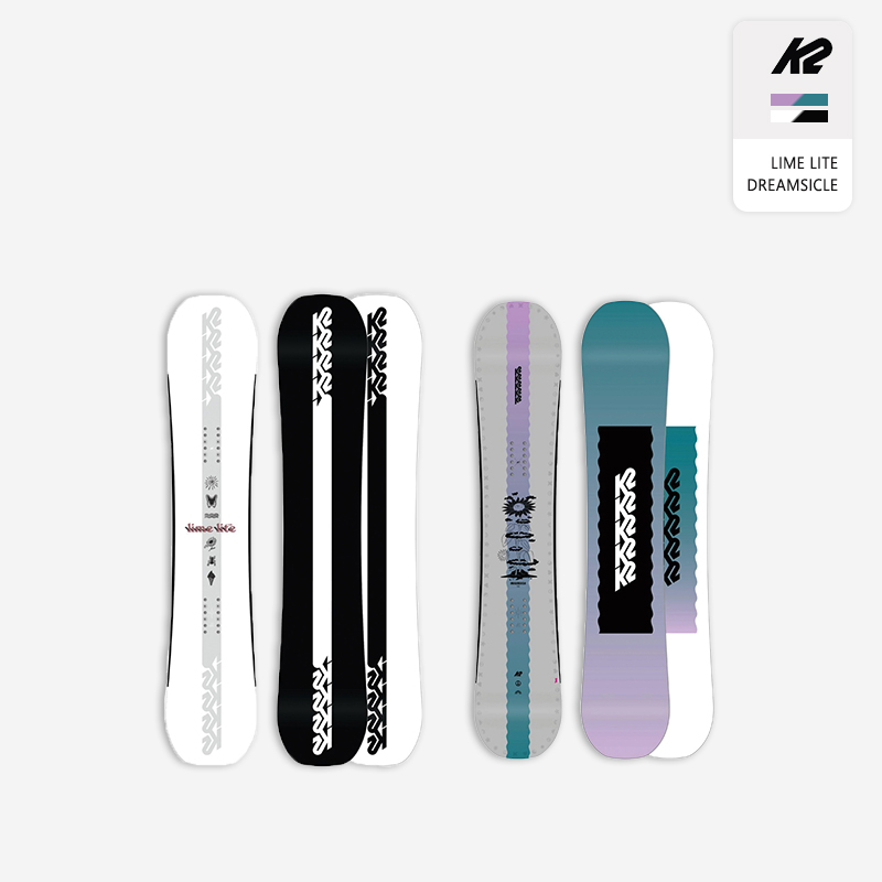 K2 Dreamsicle Lime Lite Women's Freestyle スノーボード 22/23