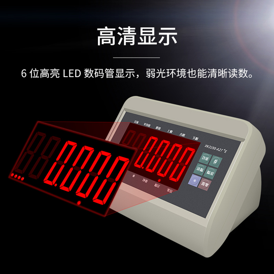 Yaohua XK3190-A27+E Weighing Instrument Display