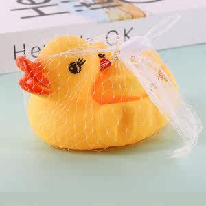 
Baby bathing toys baby playing in water internet celebrity little yellow duck pinched children swimming pool playing with ducks for women