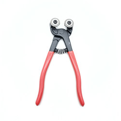 Double wheel mosaic pliers scissors small spacing