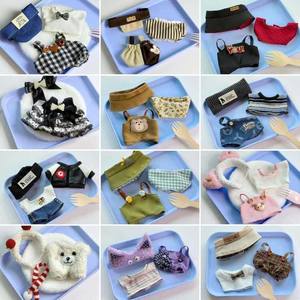 
Only clothes are suitable for 17cm Labu cloth vinyl dolls, plush dolls and other clothes that can be worn and replaced with toys.