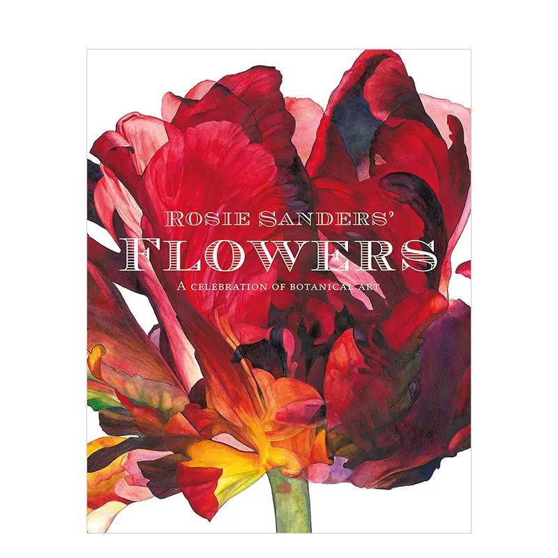 现货】罗西·桑德斯的花卉Rosie Sanders'Flowers英文艺术插画原画设定集