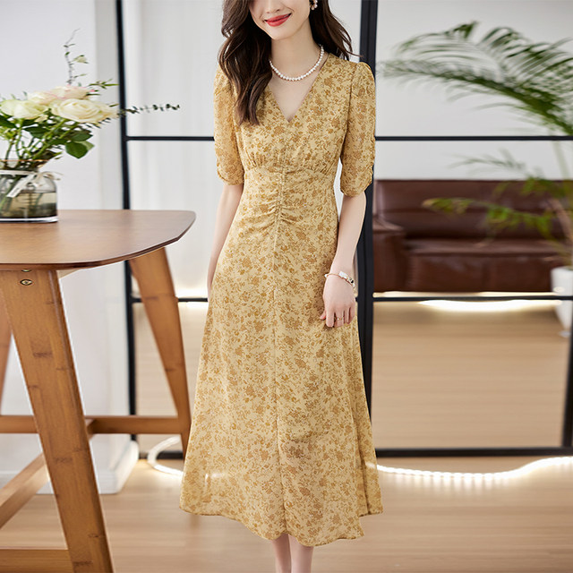 French-style 2026 New Pretty Women's Summer Short Dress C7400