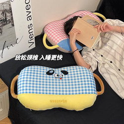 Memory Foam Small Pillow, Zero-Pressure Slow Rebound, Cervical Spine Protection, Sleep Aid, Office Nap Pillow, Side Sleeping, Student Adult Nap Pillow