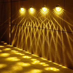 Solar Outdoor Garden Lights 2025 New Model Fence Lighting Spotlights Garden Balcony Atmosphere Arrangement Wall Washer Lights