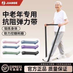 German Resistance Elastic Band for Middle-Aged and Elderly People, Specifically for Leg Training, Fitness Exercises, Waist and Back Strength Training, and Rehabilitation Training