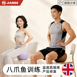 Octopus Yoga Ball, Small Ball for Adults, Pelvic Floor Muscle High-Resistance Pilates Training Ball, Postpartum Recovery Core Ball for Women