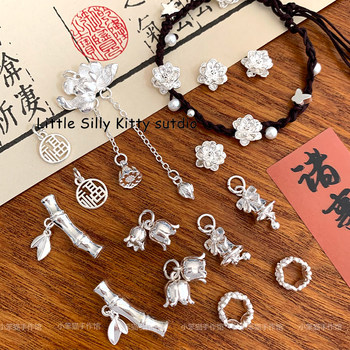 Alloy color retention new Chinese style accessories diy beading material