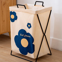 ins High-Quality Storage Basket for Home Use, Dirty Clothes Basket for Clothes and Toys, Foldable Dormitory Storage Solution
