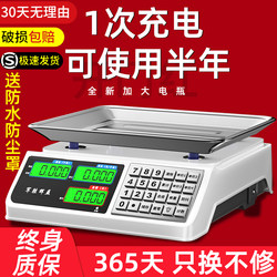 Electronic Scale for Commercial Use, Small and Accurate Gram Scale for Selling Vegetables, Weighing Household Food, Kilogram Scale, 2025 New Model