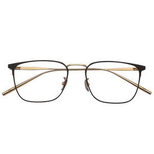 
Ultra-light titanium frame fashion item can be paired with myopia anti-blue light glasses square frame thin-edge business mirror frame