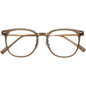 
Whitening cold tea mirror frame, Korean version of trendy no-makeup street photography artifact, exquisite and non-glamorous anti-blue light myopia glasses