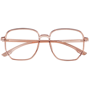 Retro big frame TR90 thin face glasses shelf female tide defense blue light radiation eye myopia glasses men's Korean glasses frame