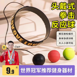 Speed Ball Boxing Reaction Ball Children's Head-Mounted Home Training Equipment Fighting and Decompression Ball