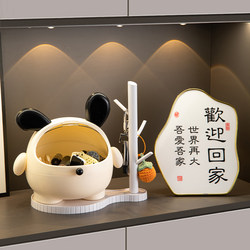 Dundun Dog Key Storage Ornament, Entryway Shoe Cabinet Shelf, Living Room Tv Cabinet Desktop Home Niche Decoration