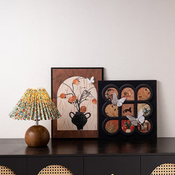 Medieval-Style Entrance Decorations, Ornaments, Paintings, French Retro Tv Cabinet Layout, Home Living Room Desktop, Niche Soft Furnishings