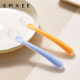 Manxi silicone spoon newborn baby baby food spoon training eating general feeding water feeding feeding medicine small soft spoon