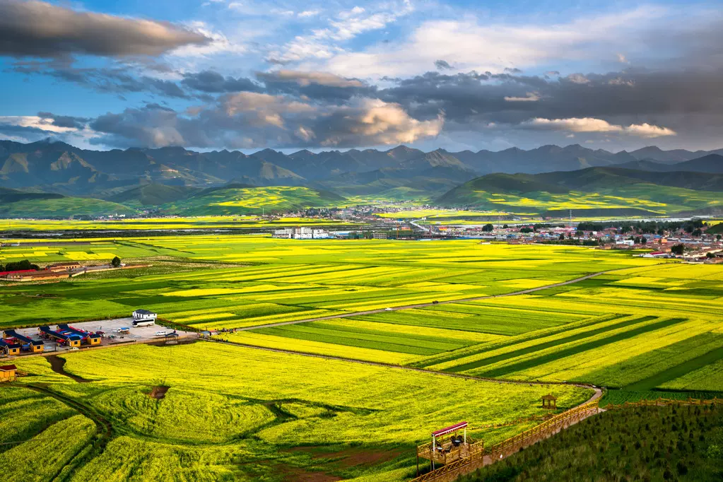 达坂山观景台图片