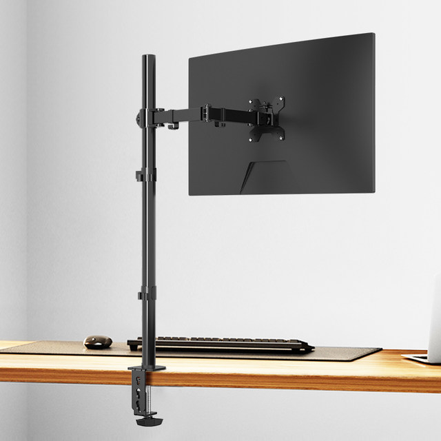 Heightened and extended desktop computer display rack computer monitor ...