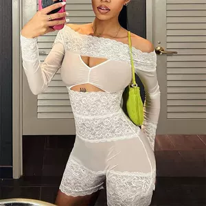 Evan Cloud Knit Long Sleeve Romper