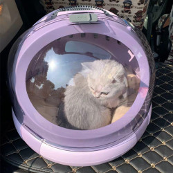 New Pet Flight Crate, Portable Space Capsule, Small Pet Outing Bag, Car-Mounted Cat Nest, Pet Cage