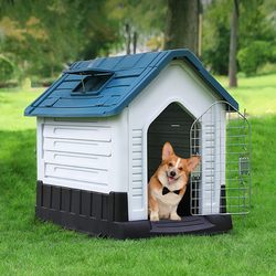 Dog House, Outdoor Dog House, Suitable for All Seasons, Rainproof and Cold-Proof, Indoor Small, Medium and Large Dogs, Rural Outdoor Dog House, Dog Cage