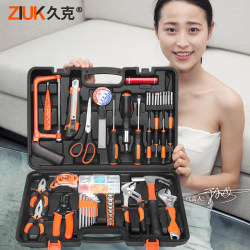 Household Tool Box Set, Multi-Functional Manual Complete Hardware Kit, Electrician's Household Universal Combination Electric Drill