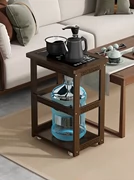 Bàn cà phê nhỏ di động, tủ đựng trà và nước, ấm đun nước, bàn trà tích hợp kiểu Trung Quốc, tủ bên có bánh xe, tủ bên, bàn trà, xe đựng trà gia đình