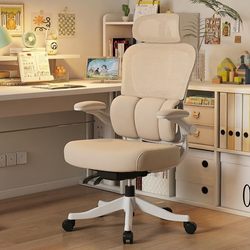 Study Chair, Desk Chair, Youth Spine-Protecting Ergonomic Chair, Comfortable Backrest Chair for Long Sitting, Writing Chair for Middle and High School Students