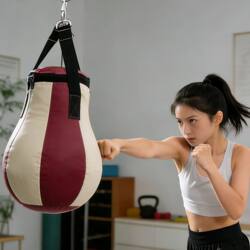 Household Hanging Boxing Punching Bag, Suspended Fighting Training Punching Bag, Fitness Stress-Relief Punching Bag