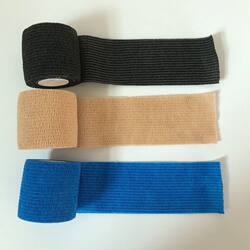 Sports Bandage, Elastic Self-Adhesive Bandage, Elastic Bandage for Fixing Fingers, Ankles, Wrist Guards, Waist, Knees, Elbows, Football, Basketball