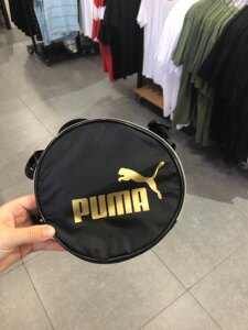 
Puma casual shoulder cross-body small round bag coin purse key bag 075718 075957