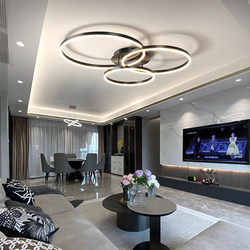 Guangdong Zhongshan Living Room Main Light Ceiling Lamp Modern Simple Elegant Minimalist Creative 2025 New Lighting Fixtures Collection