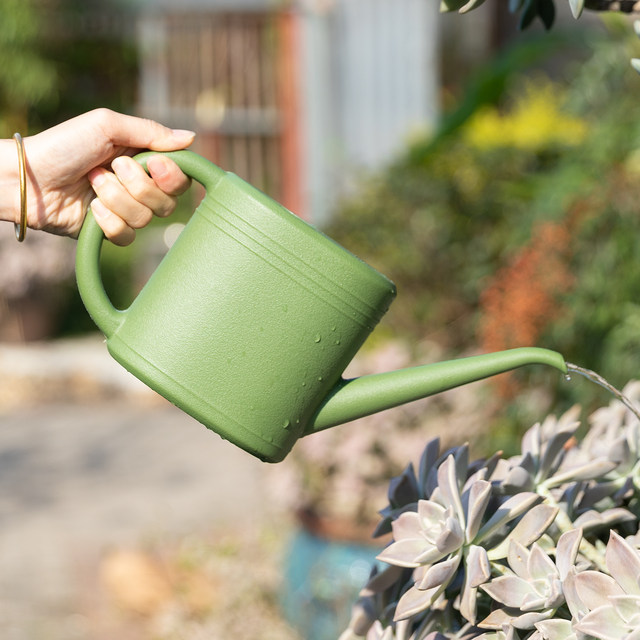Long -mouth watering kettle, watering flower home gardening tools, pouring vegetables, pouring flowers, water pots, spray plastic spraying pot
