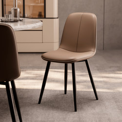 Dining Chair for Home Use, Nordic Modern Minimalist Chair with Backrest, Wrought Iron Light Luxury Dining Table Chair, Coffee Chair, Hotel Stool