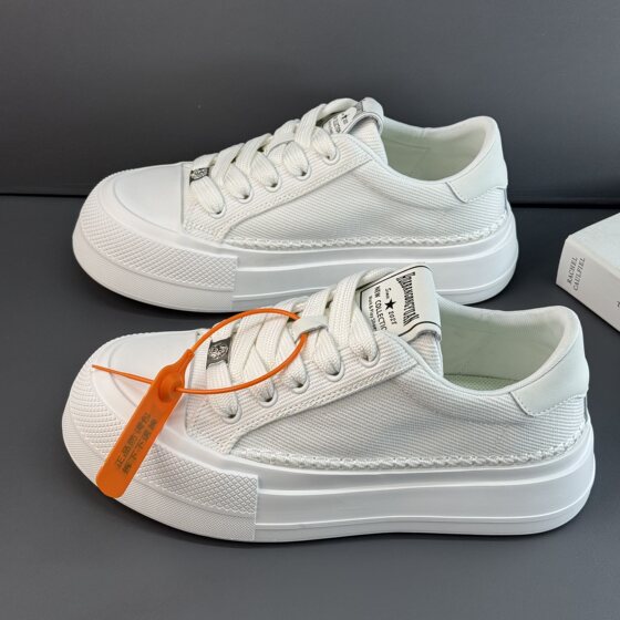 
Casual shoes for men 2026 new style this year's popular hot style youth all-match classic breathable thick-soled canvas shoes