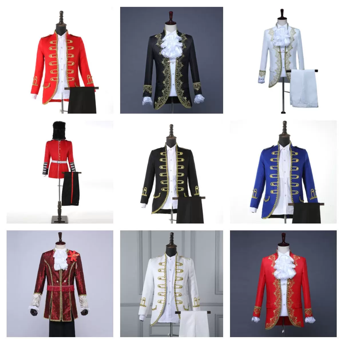 歐洲貴族宮廷男裝歐式禮禮服王子舞臺演出服課本劇復古服裝