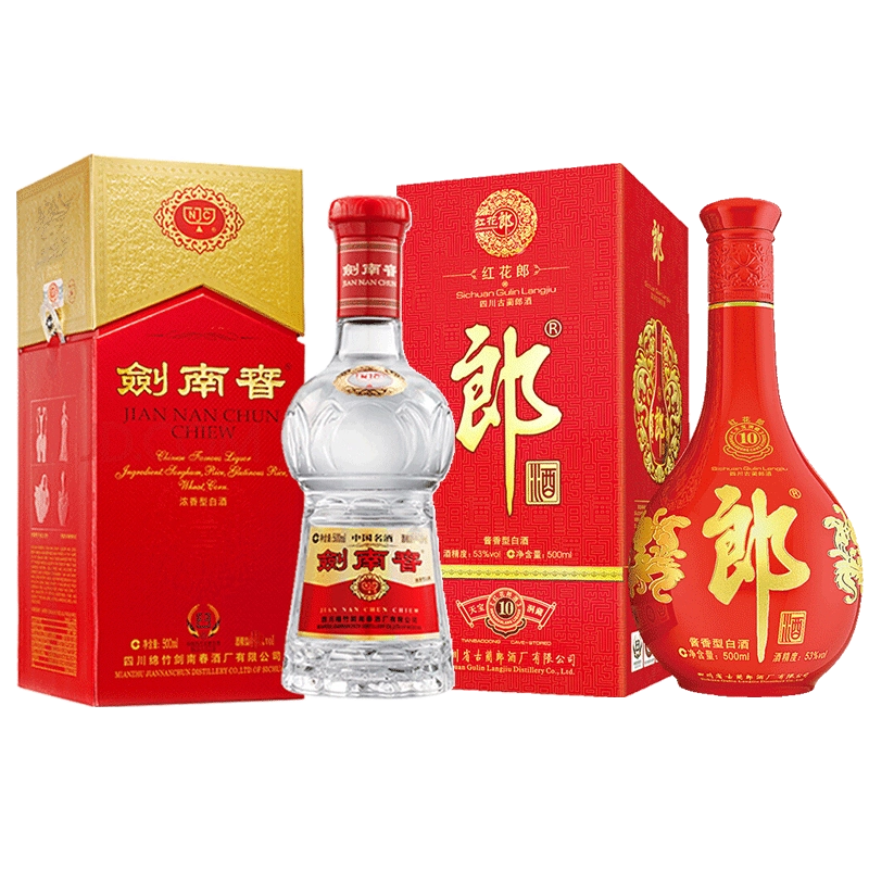 【中国白酒】 紅花郎酒・紅十五（53%vol) 中国白酒】 紅花郎酒・紅十五（53%vol) 国行】郎酒53度