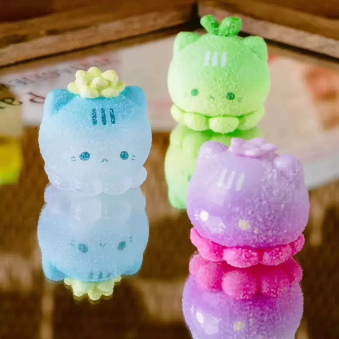 直播代拆）草莓慕斯塔章鱼喵喵水果集市萌粒盲