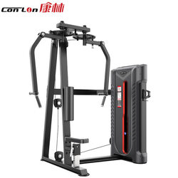 Kanglin Fa9002 Commercial Straight Arm Chest Press Machine Seated High-Position Arm Retraction Butterfly Machine Fitness Equipment