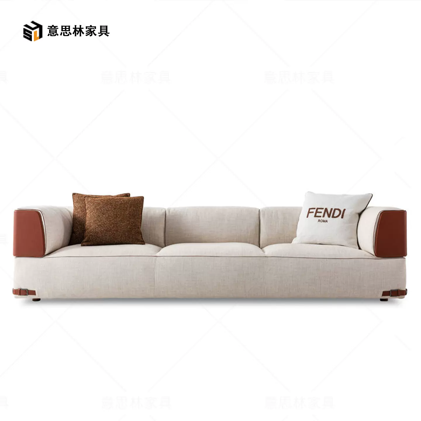 Fendi芬迪沙发家具意式简约现代别墅客厅Soho系列家具上海定制
