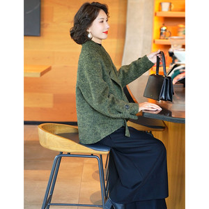 
2025 autumn and winter new double-sided wool coat for women short small loose wool suit jacket Korean version