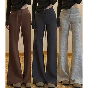 
Pregnant women's micro-flared trousers for spring and summer, thin spring clothes for outer wear, small people's tummy support leggings during pregnancy