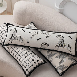 2026 New Model Long Pillow Sofa Living Room Bed Cushion Pillow for Sleeping Leg Support Rectangular Headboard Pillow Backrest