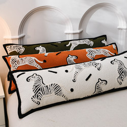 2026 New Model Long Bolster Pillow for Sofa, Rectangular Backrest, Lumbar Support Pillow, Bed Headrest Cushion