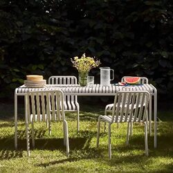 Outdoor Tables and Chairs, White Modern Patio Balcony, Popular Outdoor Furniture for Milk Tea Shops and Cafes, Leisure Table and Chair Set