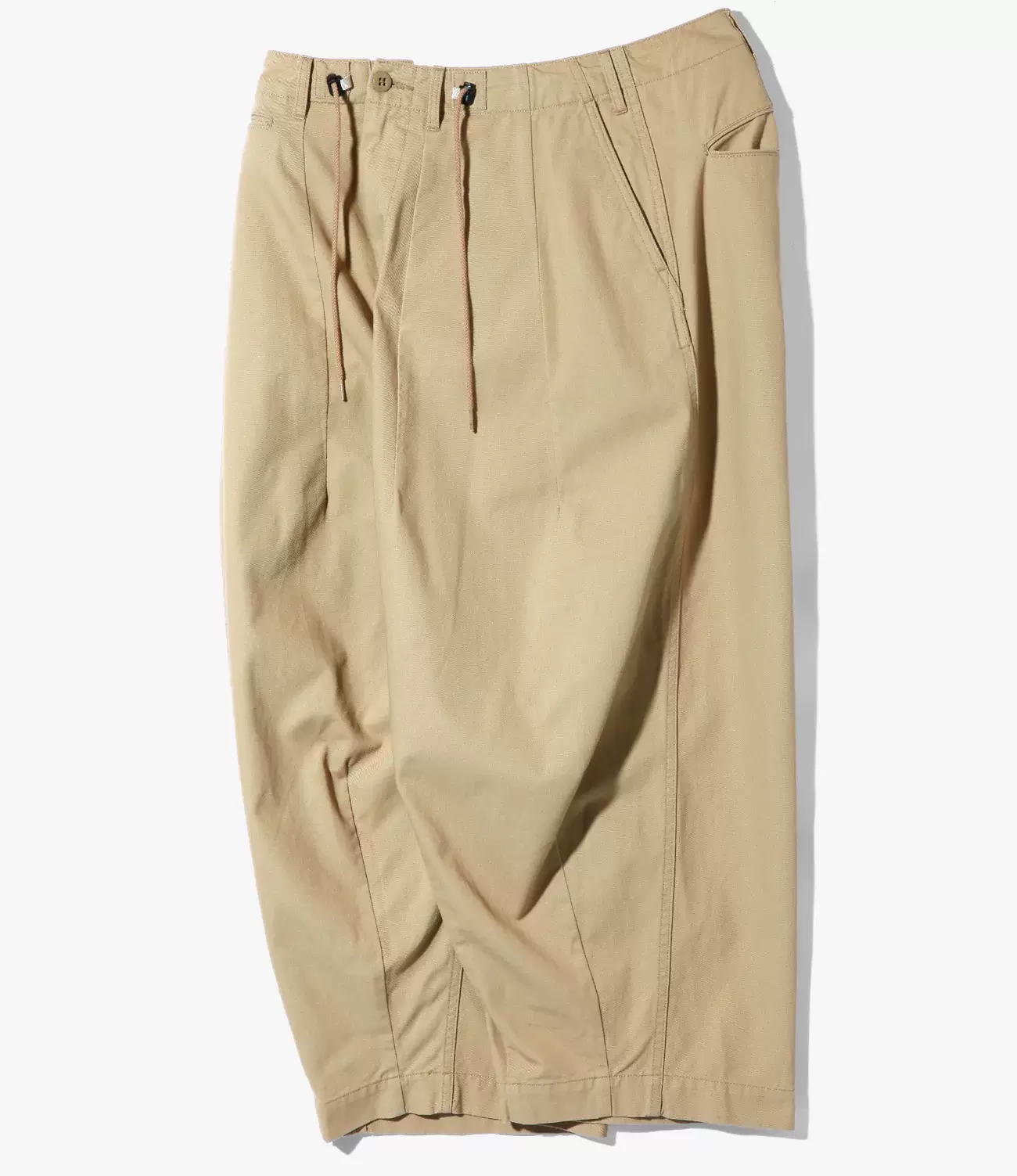 代购】NEEDLES 23aw HD Pant military 胖胖裤型宽松休闲裤-Taobao