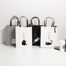 Gift Bag, High-End Gift Bag, Simple and Cute Paper Bag, Exquisite Handbag, Birthday Gift Bag, Packaging Bag